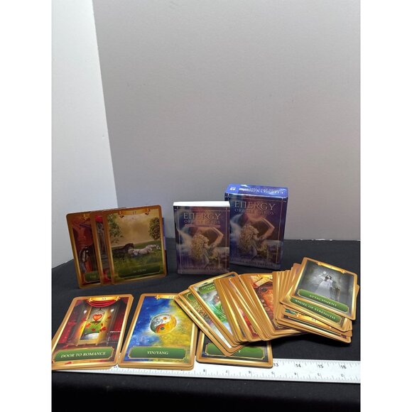 Energy Oracle Cards 53-Card Deck & Guidebook By Sandra Anne Taylor - Picture 4 of 7
